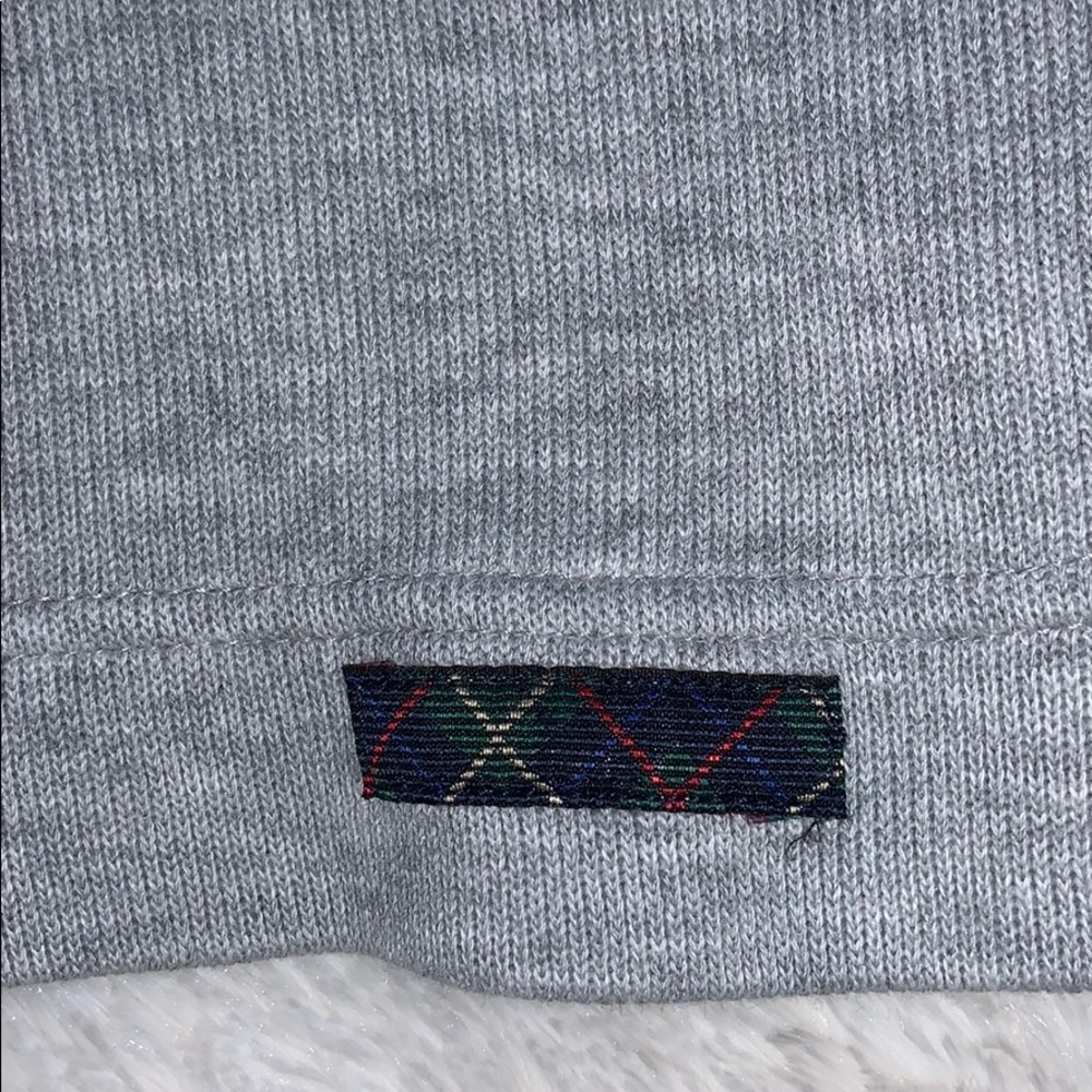 Pendleton Heather Gray Quarter Zip Pullover Sz Xl - image 5